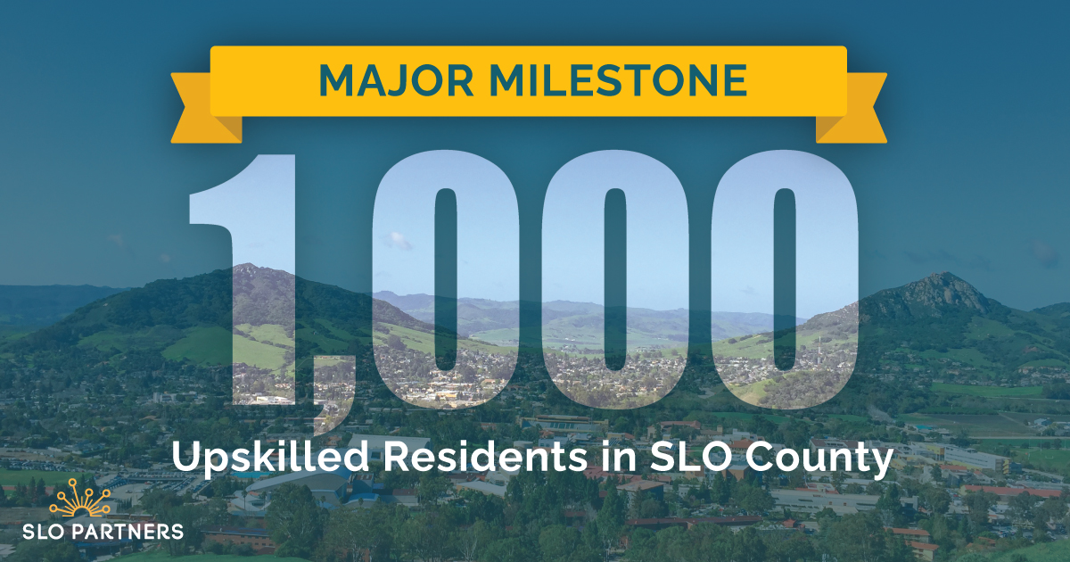 1,000 Upskilled Residents in SLO County